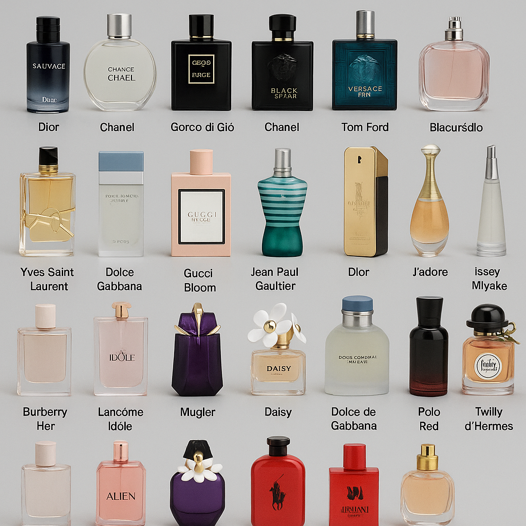 Perfume bottles